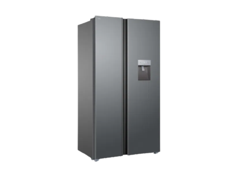 TCL - Side by side refrigerator, Gross capacity: 790L, Inox color - P790SBSNWD