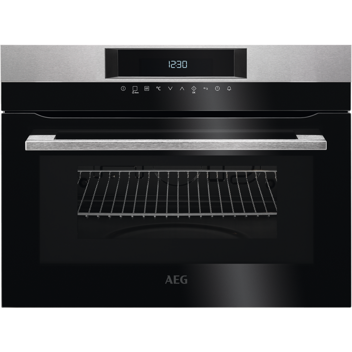 AEG Built-In Microwave Oven with Grill, 43L - KMK721000M