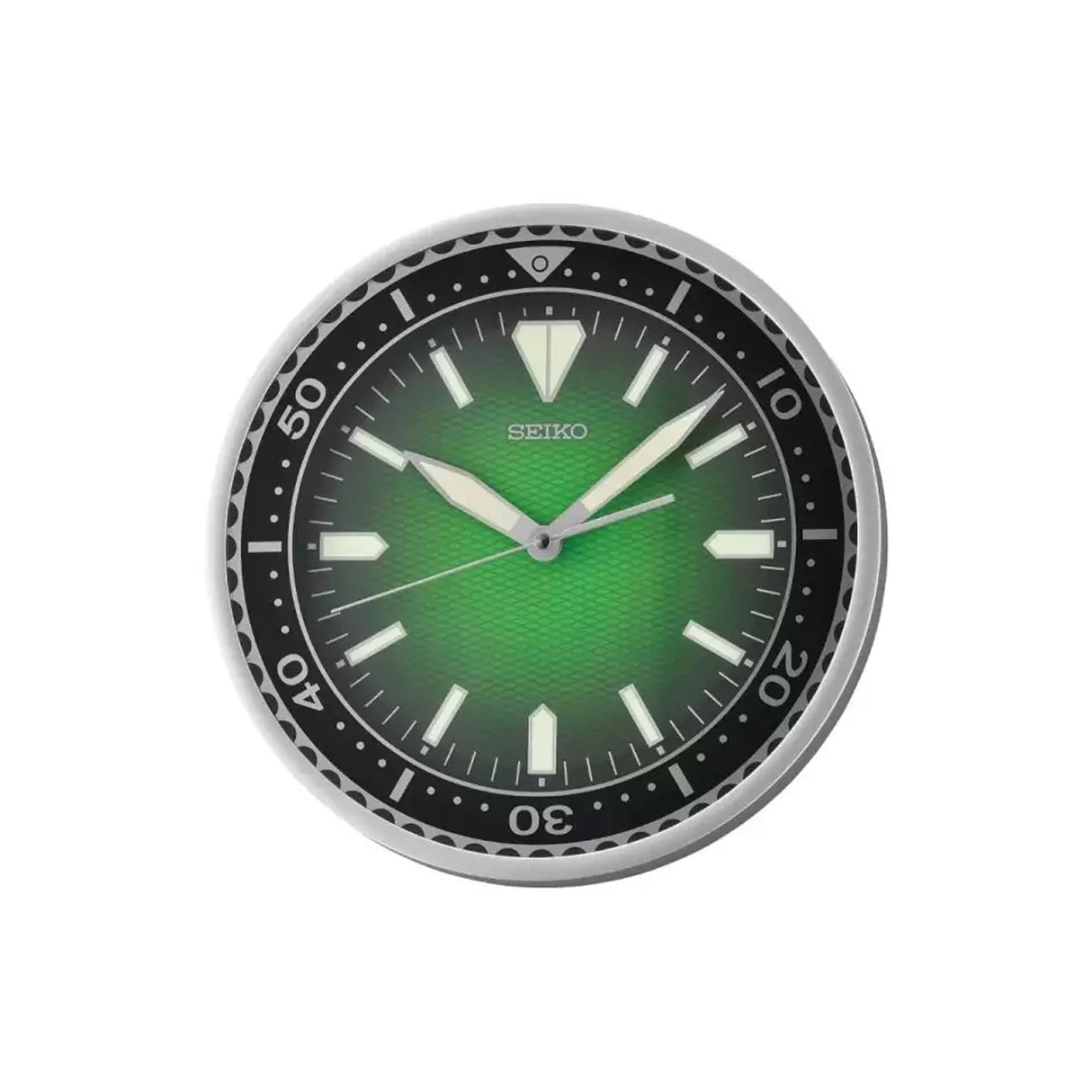 30.7CM DIAL SIZE WITH WHITE DIAL SEIKO - QXA791S