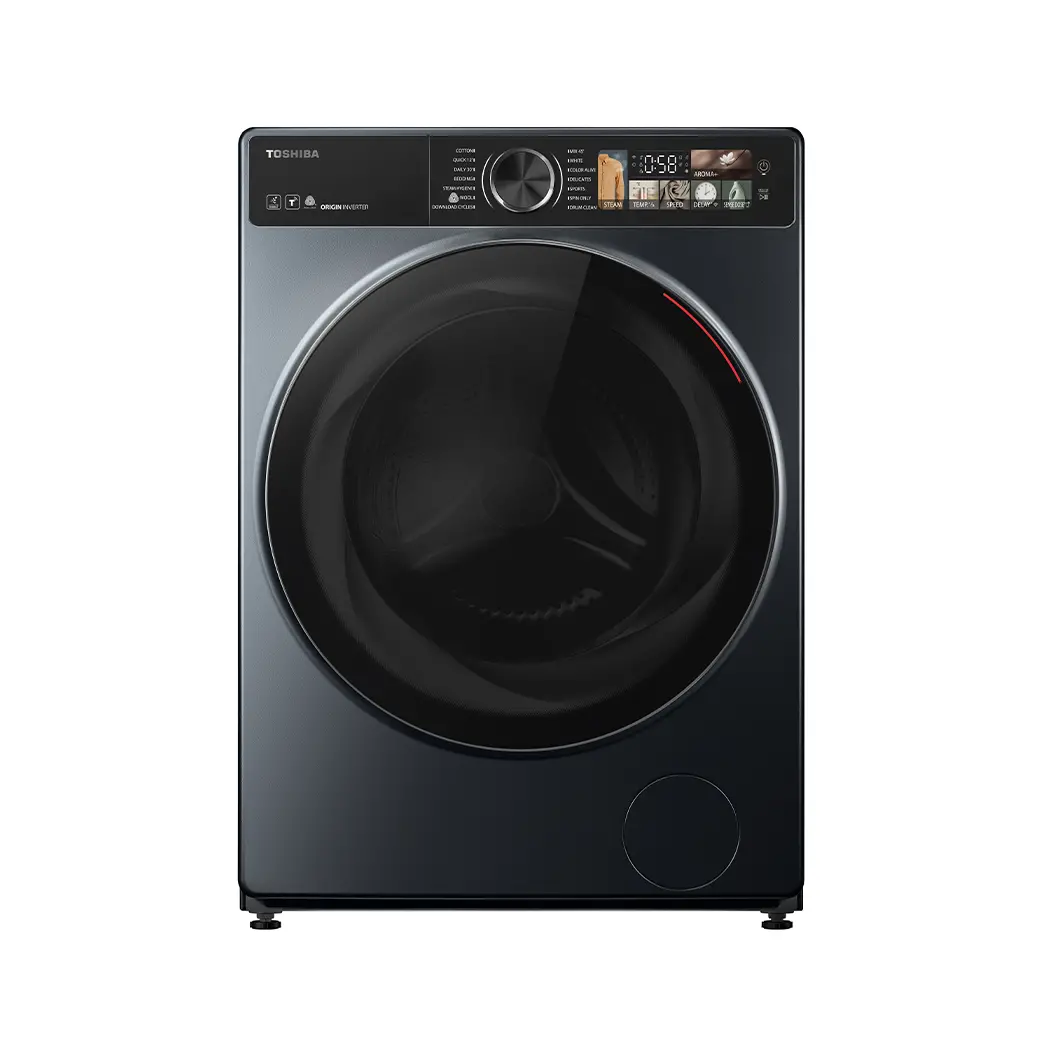 Toshiba - Front Load Washer Dryer 13kg Wash / 8kg Dry – Morandi Gray - TWD-T25BZP140MWB(MG)