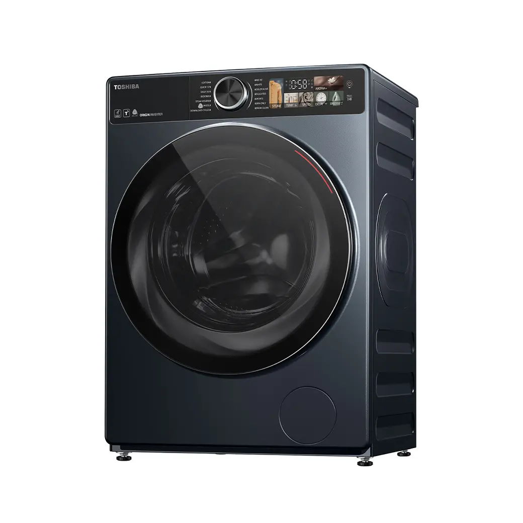 Toshiba - Front Load Washer Dryer 13kg Wash / 8kg Dry – Morandi Gray - TWD-T25BZP140MWB(MG)