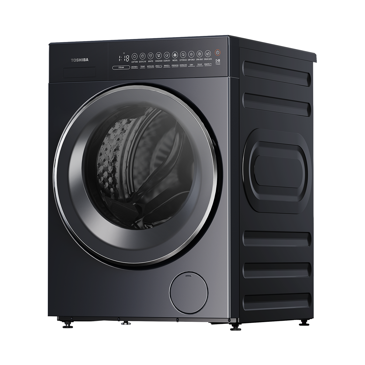 Toshiba - Front Load Washer Dryer 15kg Wash / 9kg Dry – Morandi Gray - TWD-T35BP160MWB(MG))