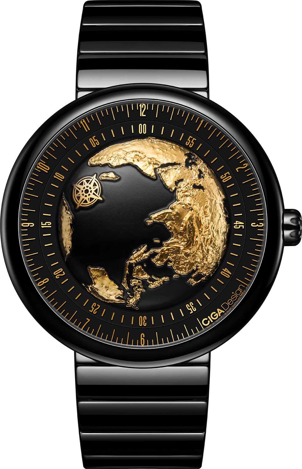 Mechanical Watch Blue Planet II Gilded Age U033-BG01-6B7B