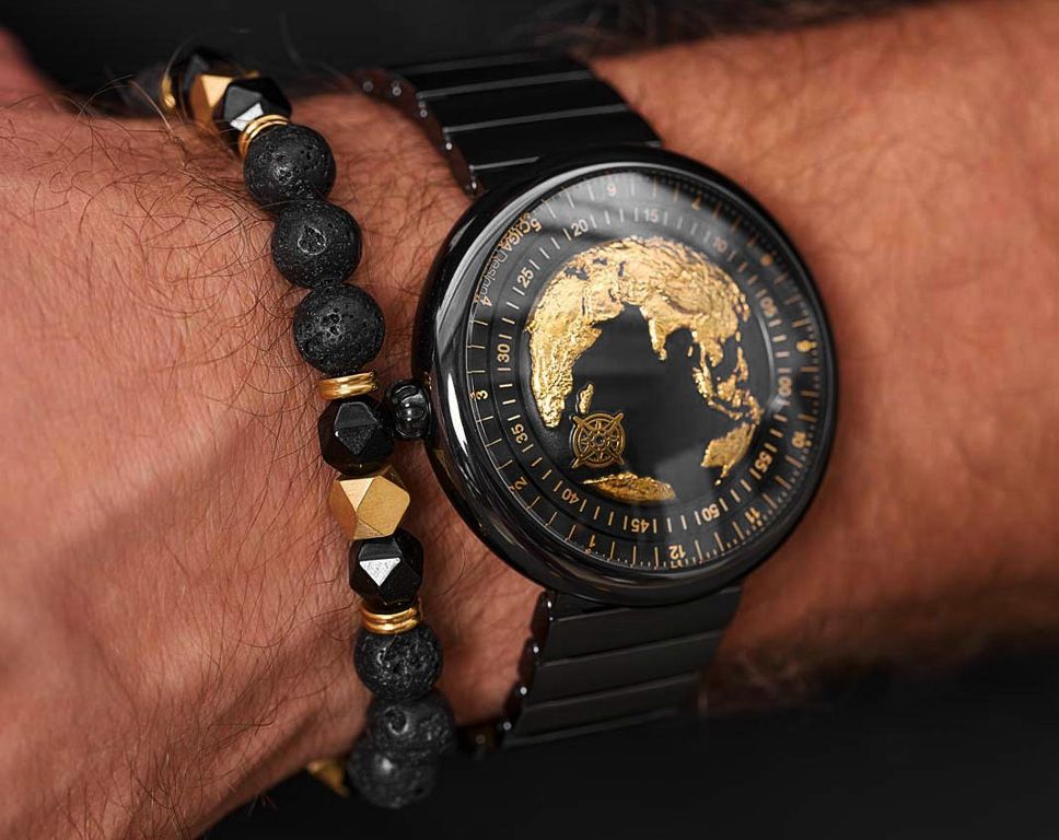 Mechanical Watch Blue Planet II Gilded Age U033-BG01-6B7B