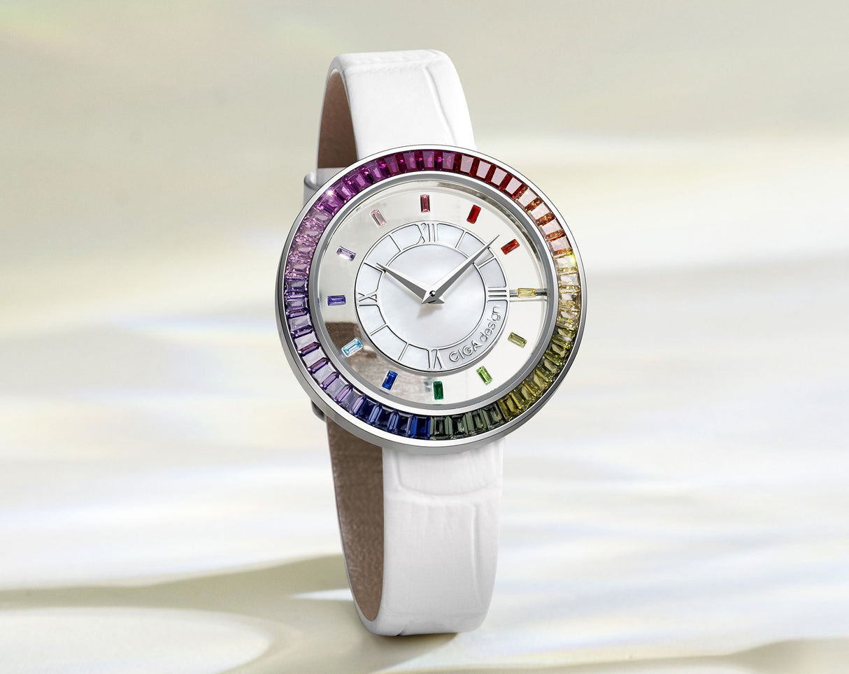 CIGA Design D Series Sparkle D022-SIRB-1WH