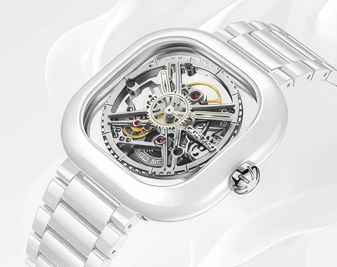 CIGA Design Automatic Mechanical Watch Series X Skeleton C012-WG01-W7W