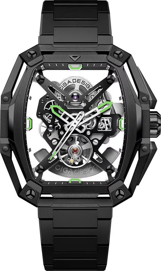 CIGA Design Hunter Black Z Series Watch Z035-BB01-W1B
