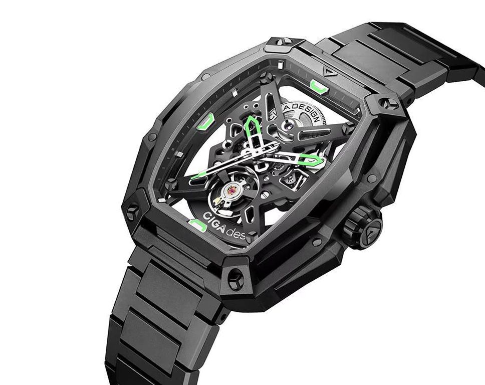CIGA Design Hunter Black Z Series Watch Z035-BB01-W1B