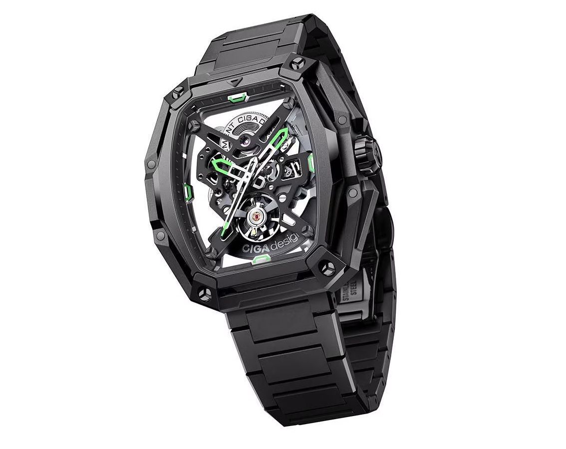 CIGA Design Hunter Black Z Series Watch Z035-BB01-W1B