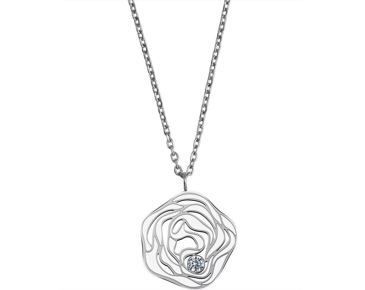 CIGA Design R-Series Danish Rose Quartz Stainless Steel Wristwatch R012-SISI-W3