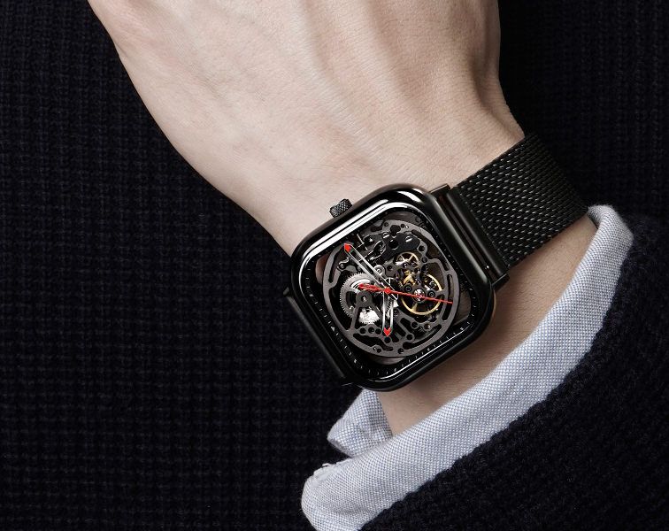 CIGA Design Mechanical Watch Series C Skeleton Z011-BLBL-W13