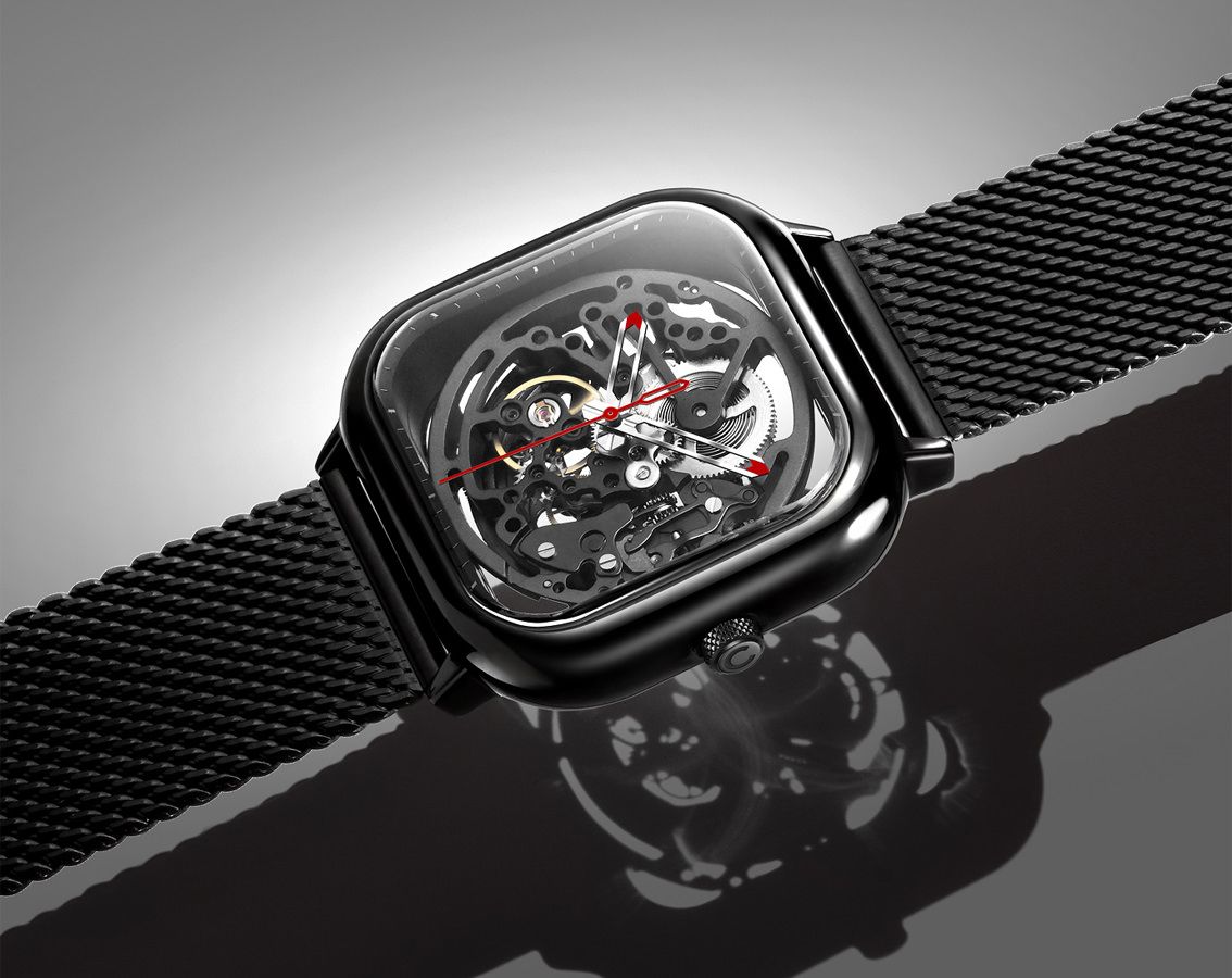 CIGA Design Mechanical Watch Series C Skeleton Z011-BLBL-W13