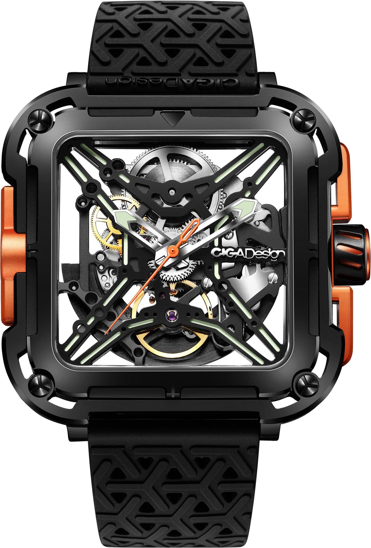 CIGA Design Automatic Mechanical Watch Series X Gorilla X011-BLOG-W25BK