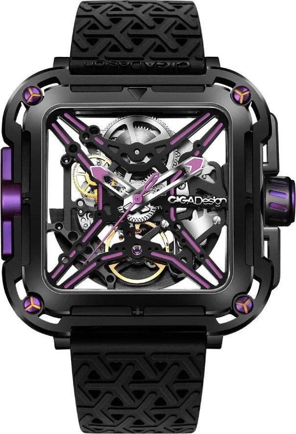 CIGA Design Automatic Mechanical Watch Series X Gorilla X011-BLPL-W25BK
