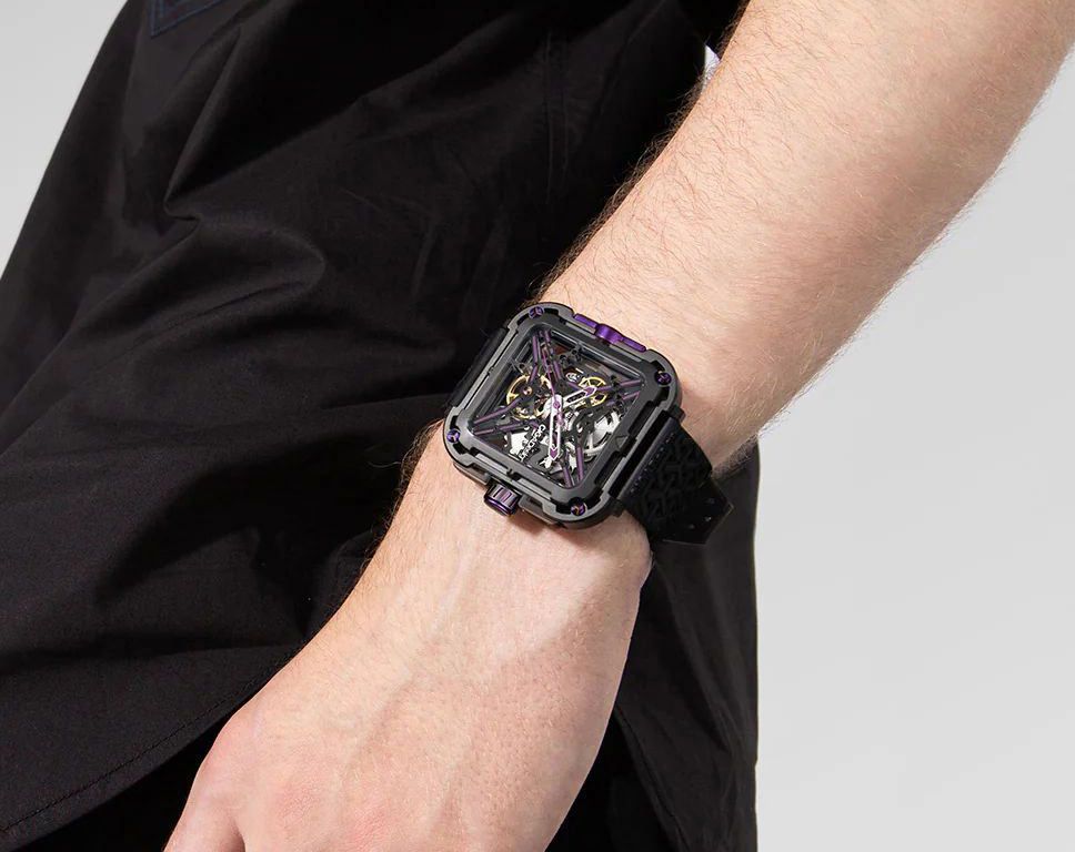 CIGA Design Automatic Mechanical Watch Series X Gorilla X011-BLPL-W25BK