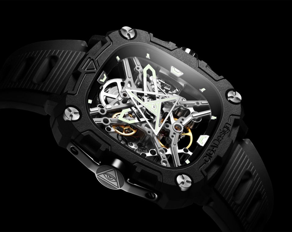 CIGA Design Automatic Mechanical Watch Series X Eye Of Horus X051-BS01-W5B