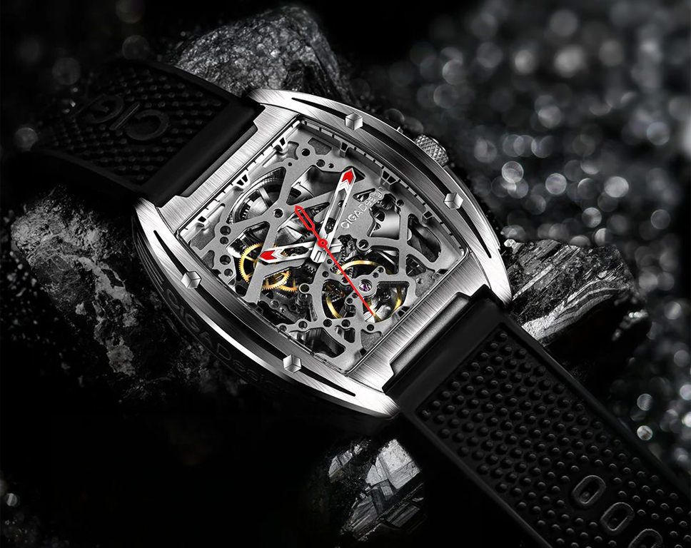 CIGA Design Automatic Mechanical Watch Series Z Edge Z031-TT01-W5BK