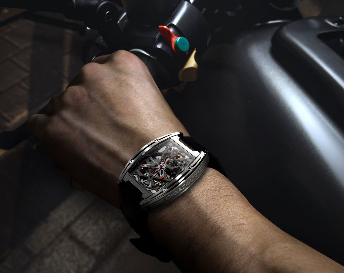 CIGA Design Automatic Mechanical Watch Series Z Edge Z031-TT01-W5BK