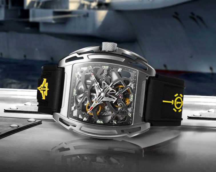 CIGA Design Mechanical Watch Series Z Edge Air Craft Version Z061-IPTI-W5BK
