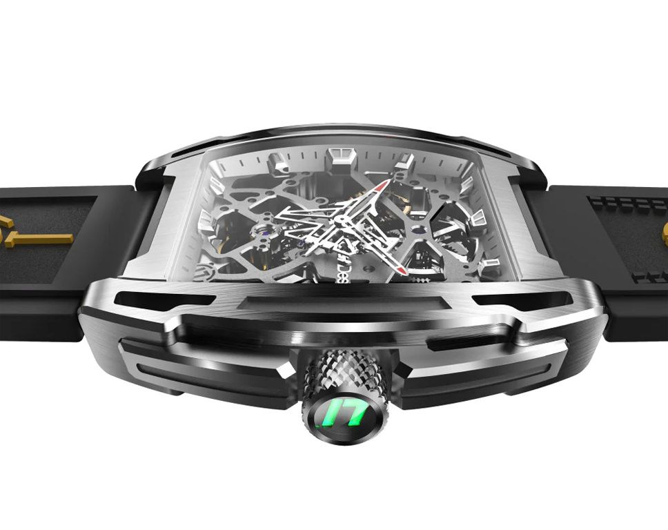 CIGA Design Mechanical Watch Series Z Edge Air Craft Version Z061-IPTI-W5BK