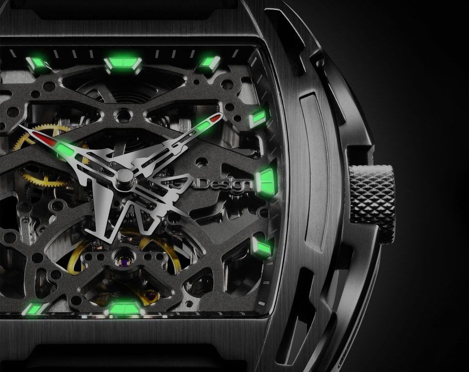 CIGA Design Mechanical Watch Series Z Edge Air Craft Version Z061-IPTI-W5BK