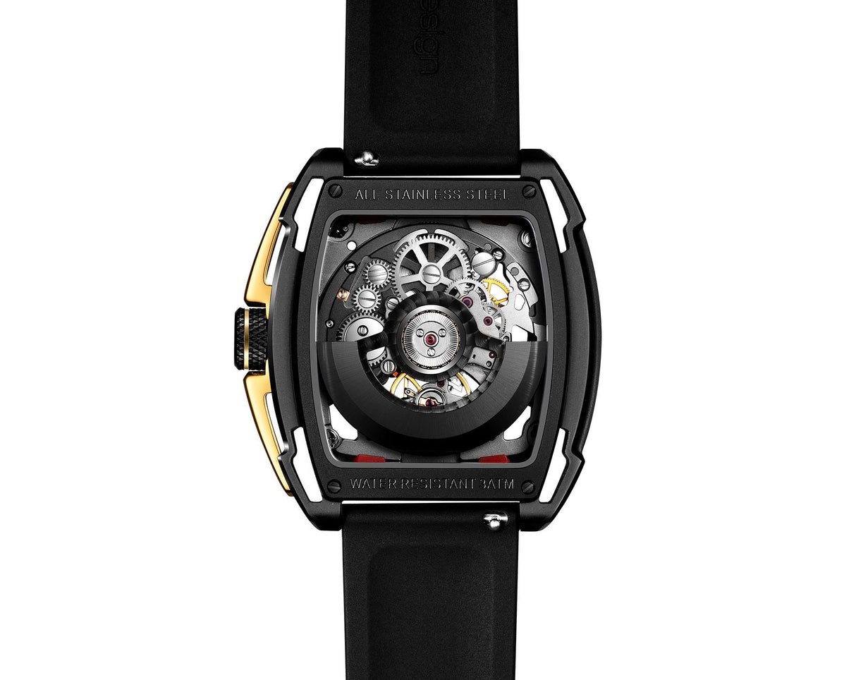 CIGA Design Automatic Mechanical Watch Series Z Edge Z062-BLGO-W5BK
