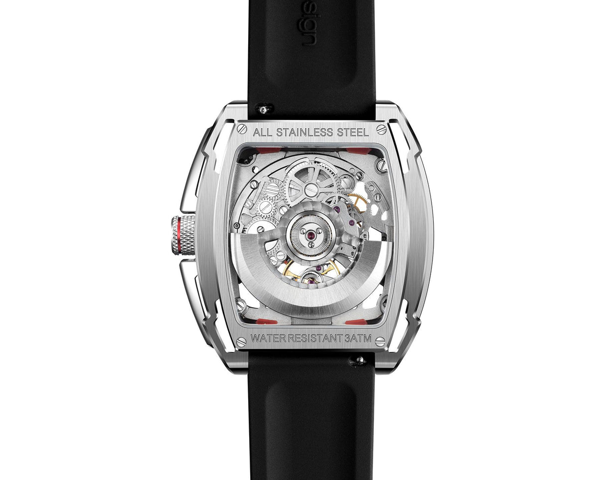 CIGA Design Automatic Mechanical Watch Series Z Edge Z062-SISI-W5BK