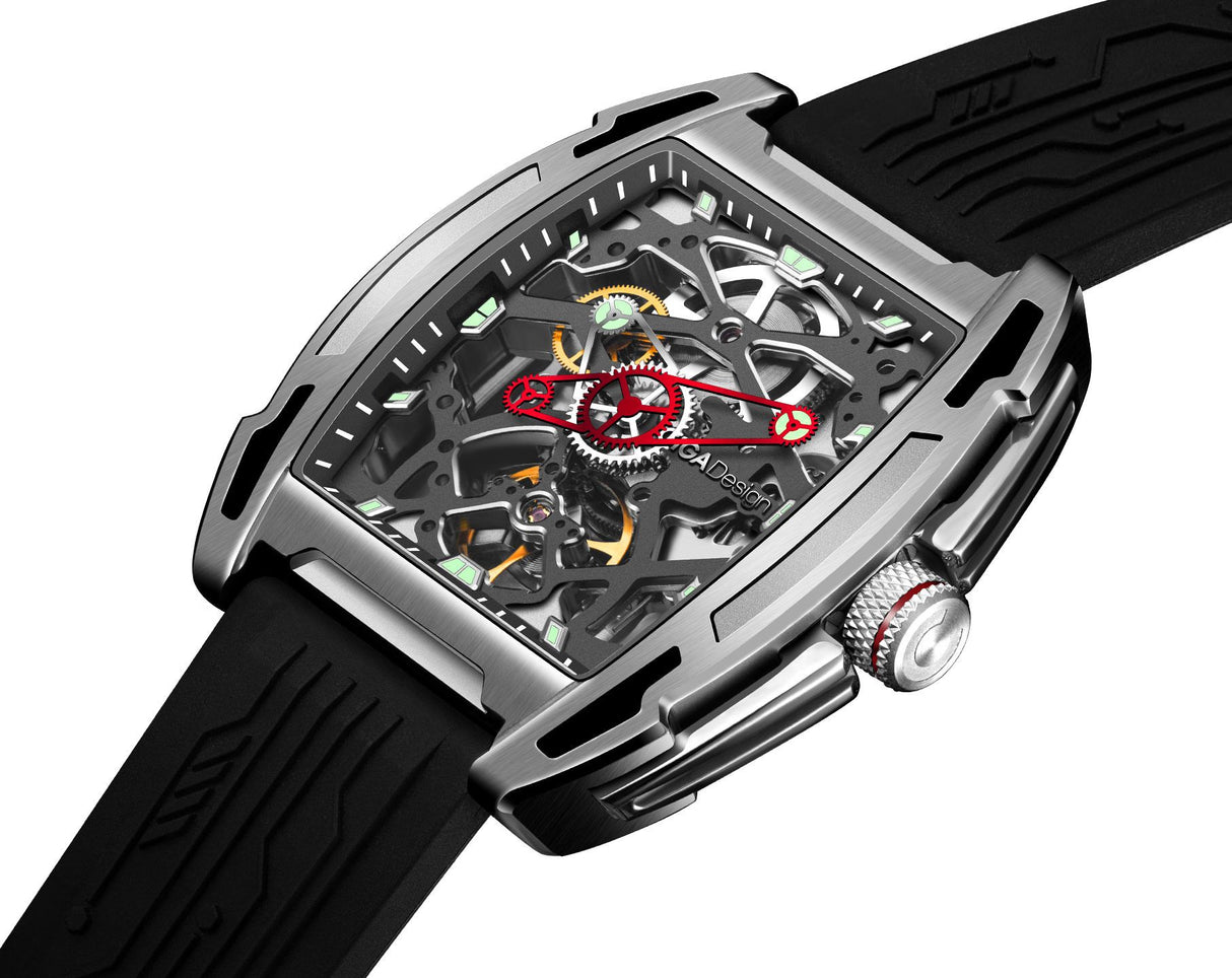 CIGA Design Automatic Mechanical Watch Series Z Edge Z062-SISI-W5BK