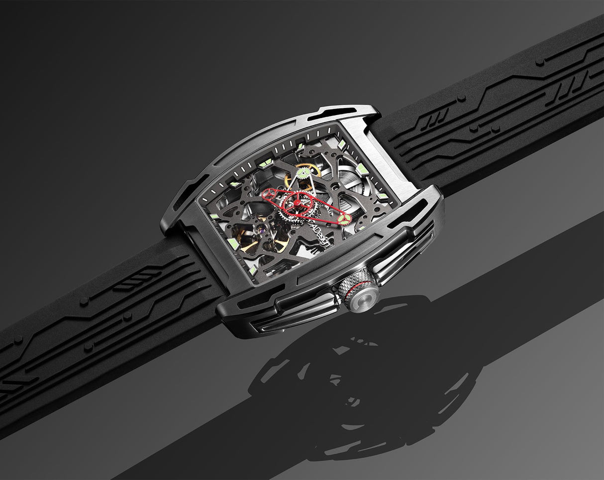 CIGA Design Automatic Mechanical Watch Series Z Edge Z062-SISI-W5BK