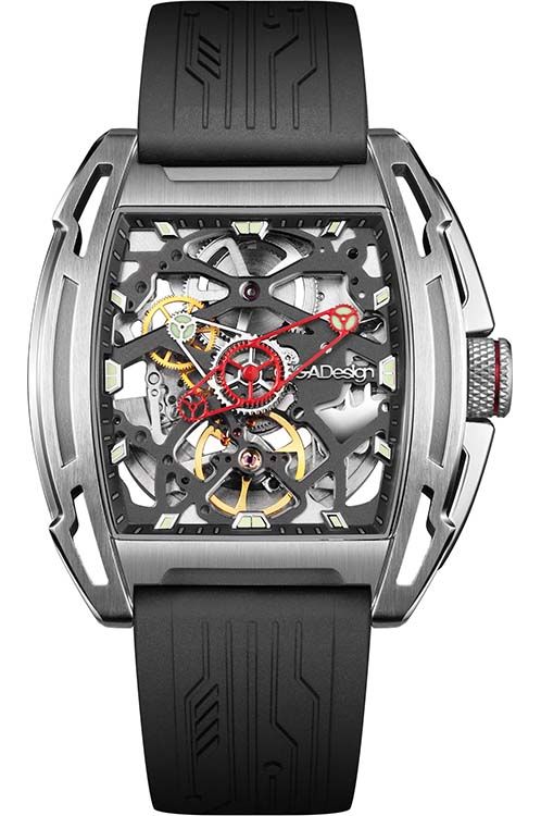 CIGA Design Automatic Mechanical Watch Series Z Edge Z062-SISI-W5BK