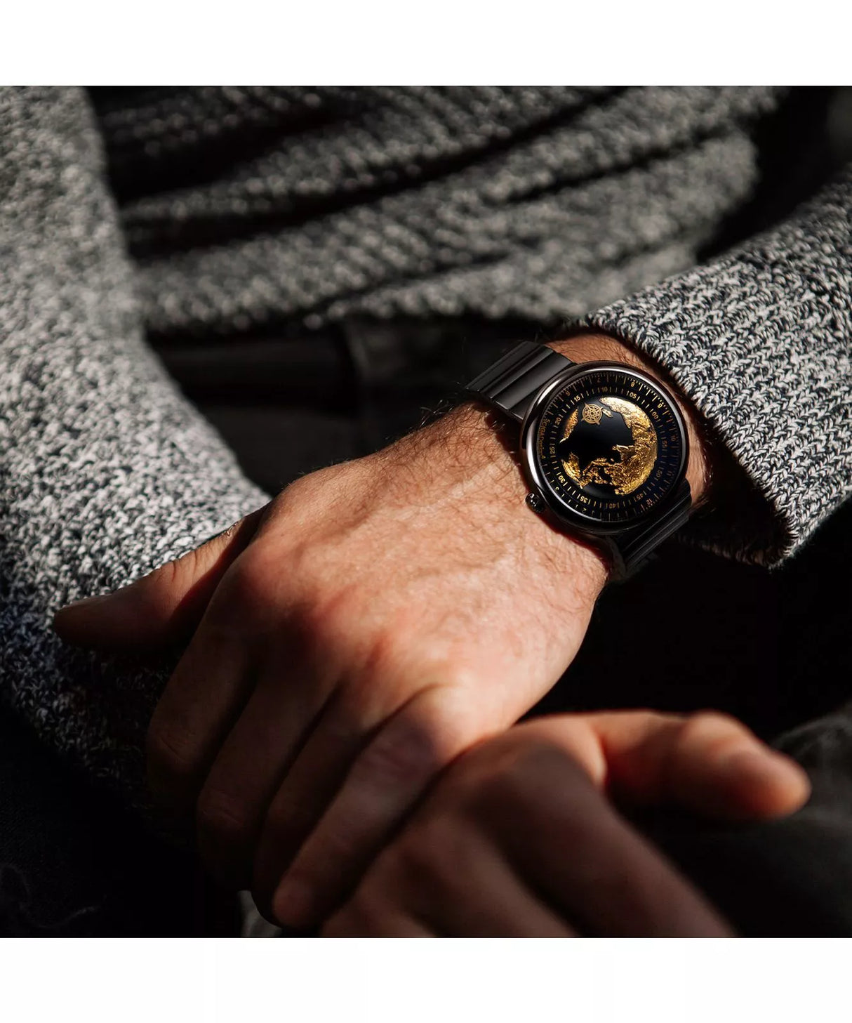 Mechanical Watch Blue Planet II Gilded Age U033-BG01-6B7B