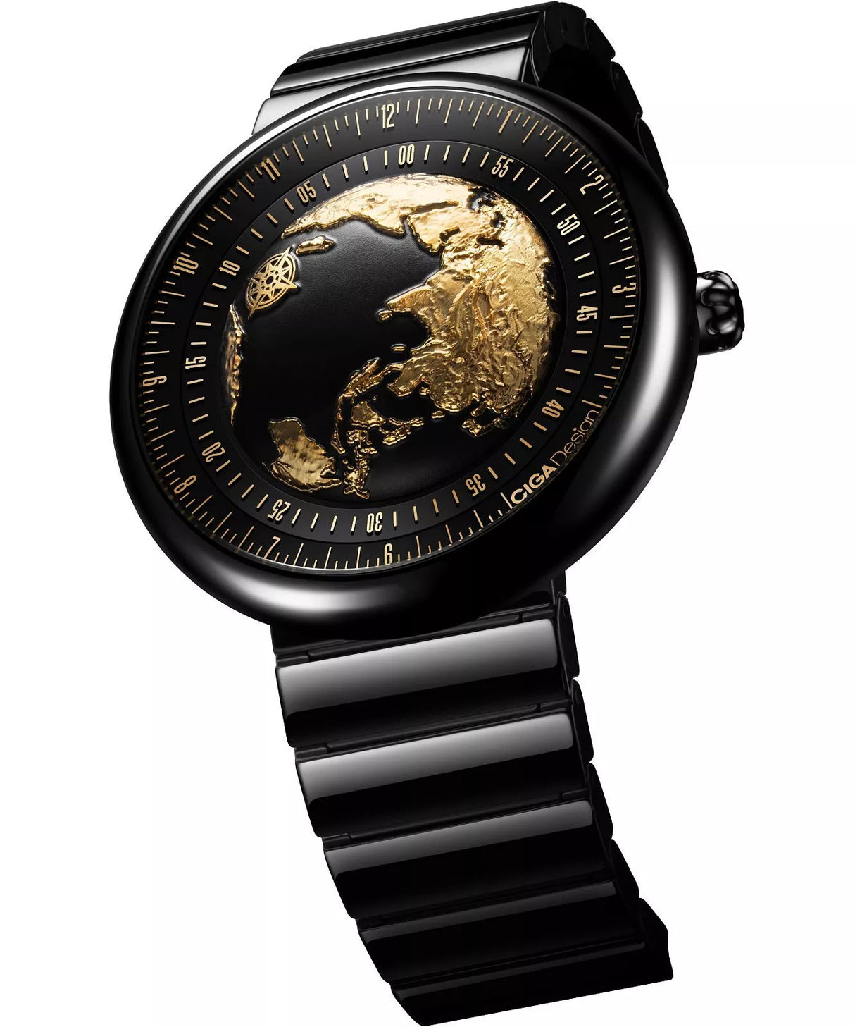 Mechanical Watch Blue Planet II Gilded Age U033-BG01-6B7B