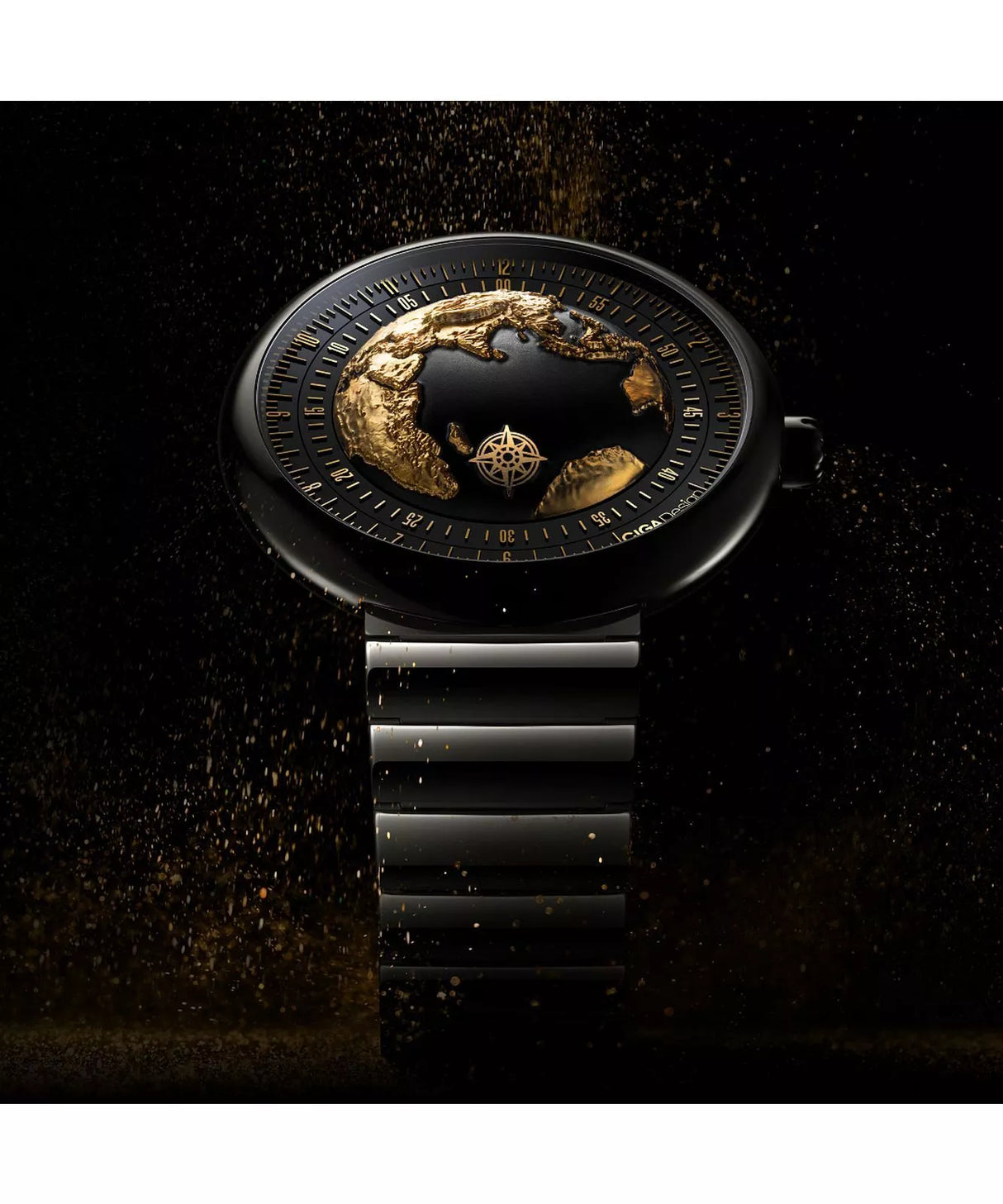 Mechanical Watch Blue Planet II Gilded Age U033-BG01-6B7B