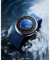 CIGA Design Blue Planet II · Atlantic Ocean-Inspired Automatic Watch - U039-TU01-W6U
