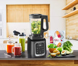 Moulinex 1600W High-Speed Blender, 2.6L Capacity, Powelix Life Blades, 10 Speeds & 5 Automatic Programs - LM91HD27