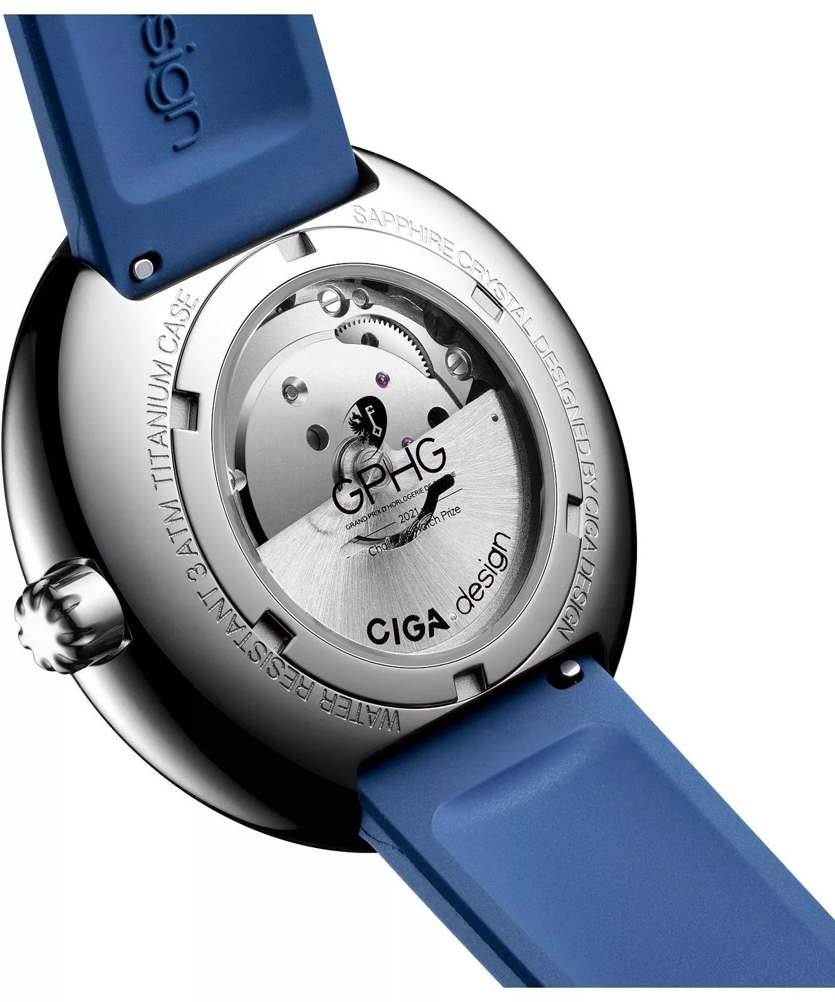 CIGA Design Blue Planet II · Atlantic Ocean-Inspired Automatic Watch - U039-TU01-W6U