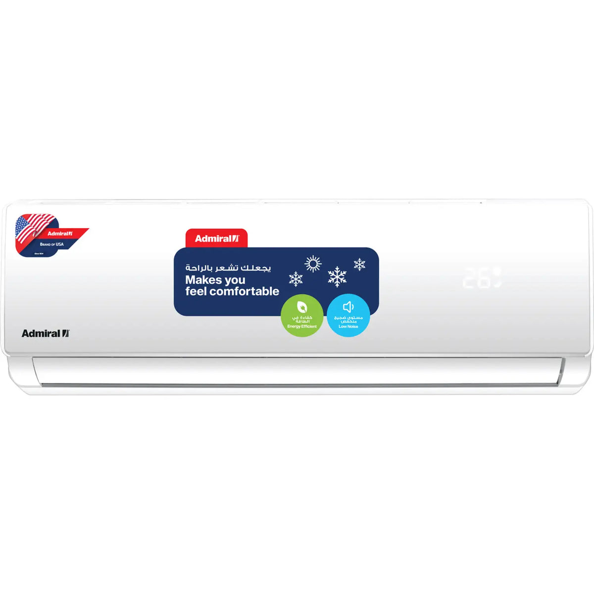 Admiral Split Air Conditioner 1.5 Ton - ADS18T3T3CPCN