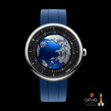 CIGA design-Mechanical Watch Titanium Alloy Case Mechanical Watch Blue Planet II-U033-TU02-W6U