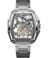 Ciga Design Mechanical Watch Hunter SILVER - Z037-TT01-1T6B