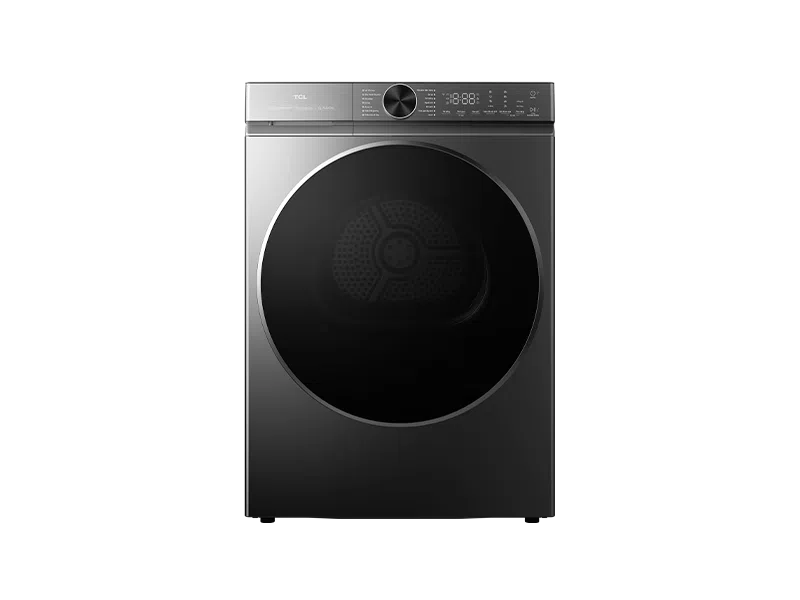 TCL - 9kg Heat Pump Condenser Dryer with Wi-Fi & Inverter Motor - C509DHG