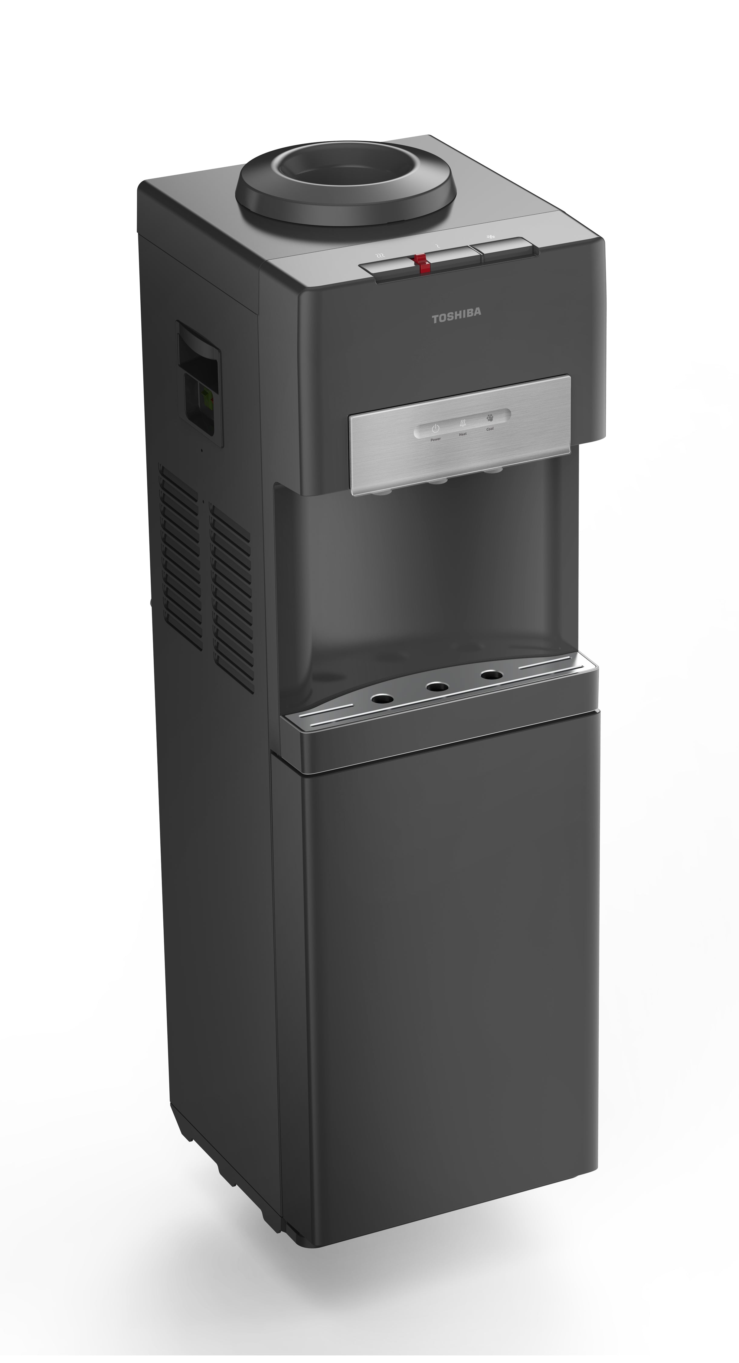 Toshiba Hot/Cold/Room temperature Water Dispenser - Black - RWF