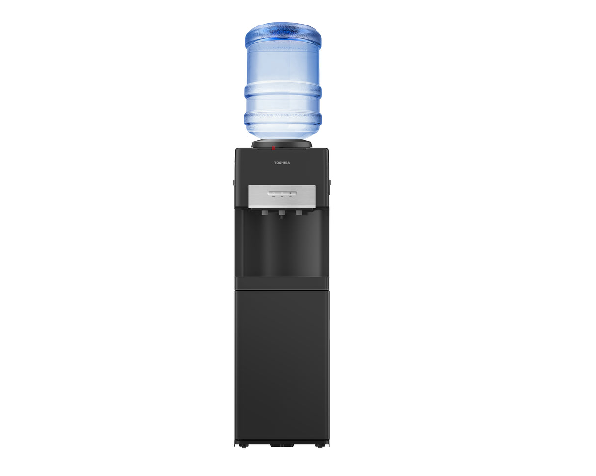 RWF-W2034TG(K) - Toshiba Hot/Cold/Room temperature Water Dispenser - Black