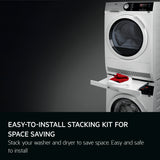 STACKING KIT (AEG) - Laundry Stacking Kit with pull out shelf