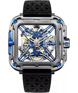 Ciga Design X Series Gorilla Blue Titanium Automatic Watch-X021-TIBU-W25BK