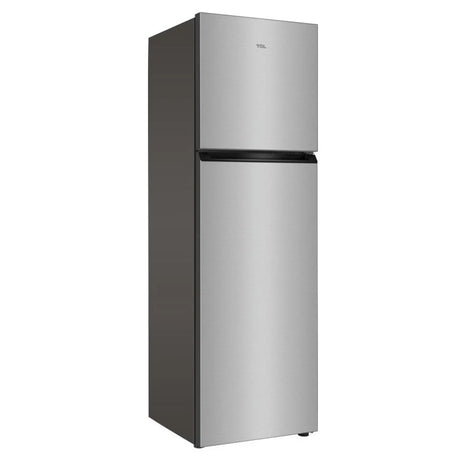 TCL - 286L Top Mount No Frost Refrigerator with Twin Eco Inverter Inox - P370TMN