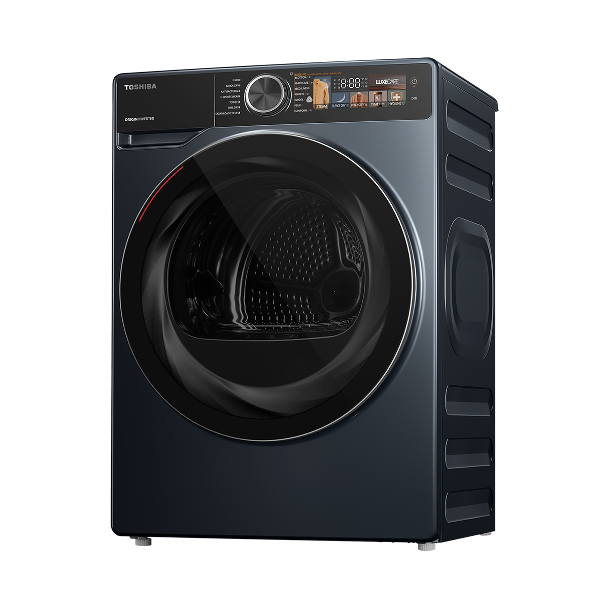 TOSHIBA – 10KG Heat Pump Front Load Dryer with Dual Inverter & Steam Care - TD-T25BS110HWB(MG)
