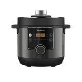 MOULINEX - Electrical Pressure Cooker, 7.6 Litre, 1200 Watts, Black - CE777827