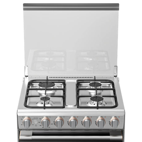 Toshiba 60x60 Gas Cooking Range, Silver, Full gas, Full safety - RB2-60G4GE(MR)