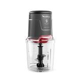 Moulinex - Easy Press Chopper, 4 Blades , 500ML Capacity, Made in France - AT740HM0
