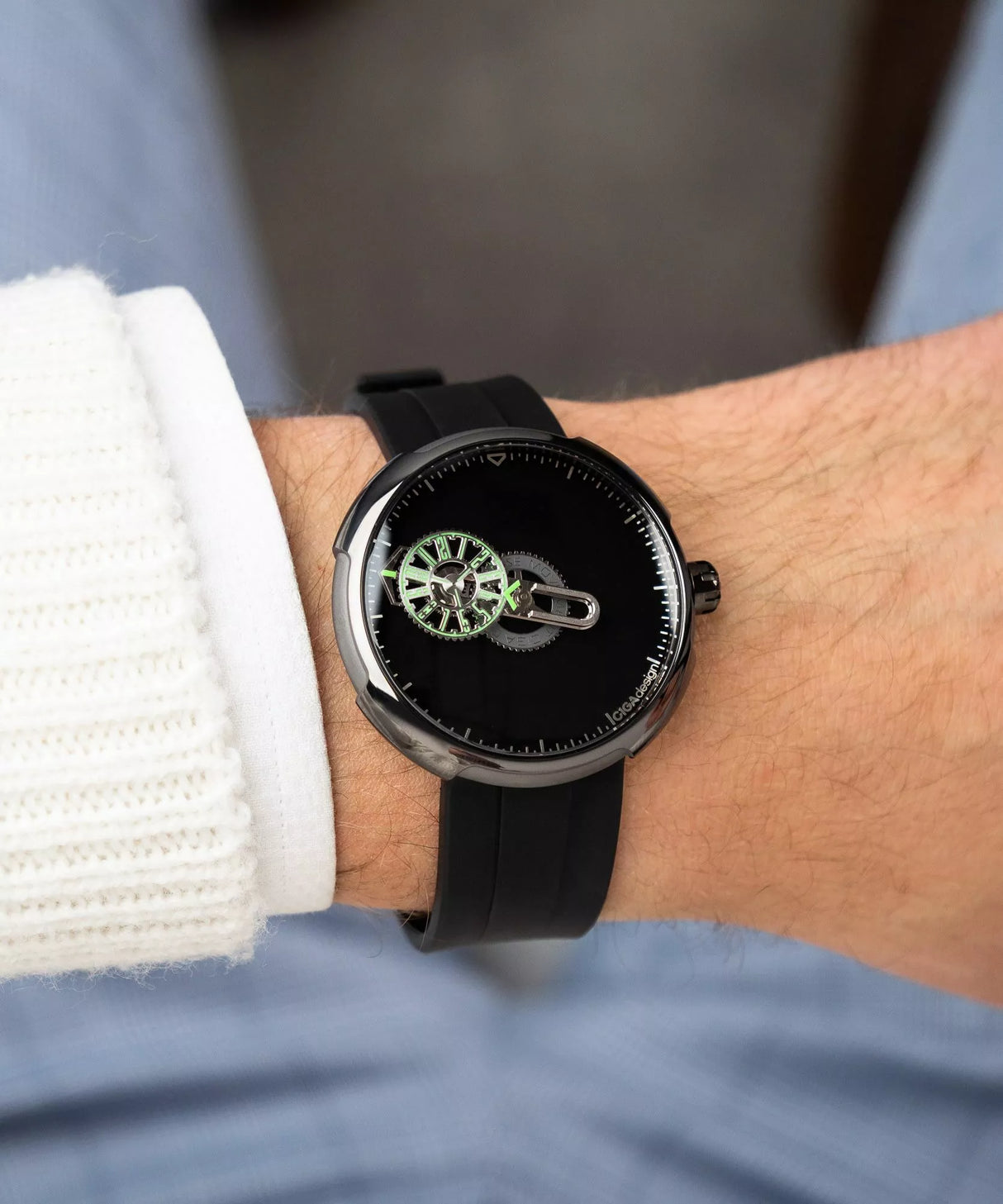 Ciga Design Mechanical Watch Time Cipher BLACK - T021-SIGR-6B